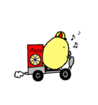 もふもふイエロー（個別スタンプ：36）