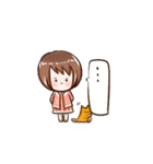 The little Lovely girl（個別スタンプ：30）