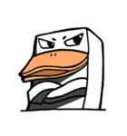 Square platypus's funny life（個別スタンプ：6）