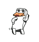 Square platypus's funny life（個別スタンプ：10）