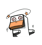 Square platypus's funny life（個別スタンプ：11）