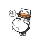 Square platypus's funny life（個別スタンプ：16）