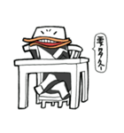 Square platypus's funny life（個別スタンプ：24）