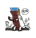Square platypus's funny life（個別スタンプ：26）