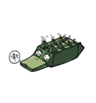 Square platypus's funny life（個別スタンプ：27）