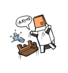 Square platypus's funny life（個別スタンプ：40）