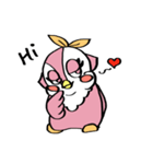 Pink Owl Naomi（個別スタンプ：3）