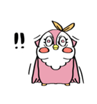 Pink Owl Naomi（個別スタンプ：4）