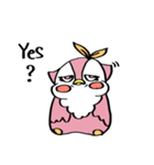 Pink Owl Naomi（個別スタンプ：7）