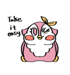 Pink Owl Naomi（個別スタンプ：11）