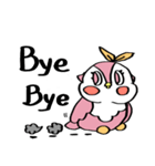 Pink Owl Naomi（個別スタンプ：17）