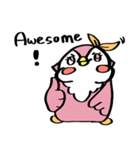 Pink Owl Naomi（個別スタンプ：29）