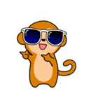 Tiny Monkey（個別スタンプ：7）