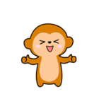 Tiny Monkey（個別スタンプ：8）