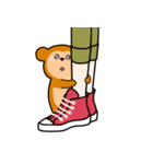 Tiny Monkey（個別スタンプ：38）