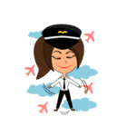 Pilot: Capt. Mimie（個別スタンプ：1）