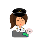 Pilot: Capt. Mimie（個別スタンプ：3）