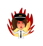 Pilot: Capt. Mimie（個別スタンプ：7）