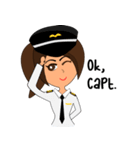 Pilot: Capt. Mimie（個別スタンプ：14）