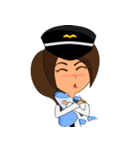 Pilot: Capt. Mimie（個別スタンプ：21）