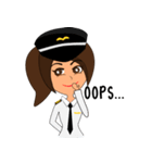 Pilot: Capt. Mimie（個別スタンプ：24）