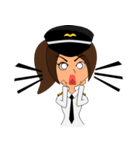 Pilot: Capt. Mimie（個別スタンプ：32）