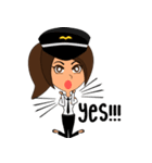 Pilot: Capt. Mimie（個別スタンプ：39）