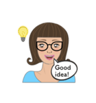 Bespectacled（個別スタンプ：11）