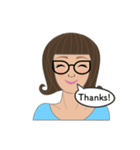 Bespectacled（個別スタンプ：33）