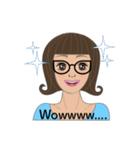 Bespectacled（個別スタンプ：38）