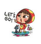 Mari, Wonder Girl by Pex（個別スタンプ：15）