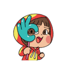 Mari, Wonder Girl by Pex（個別スタンプ：16）