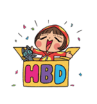 Mari, Wonder Girl by Pex（個別スタンプ：23）