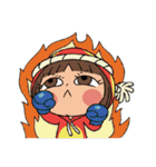 Mari, Wonder Girl by Pex（個別スタンプ：37）
