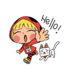 Mari, Wonder Girl by Pex（個別スタンプ：38）