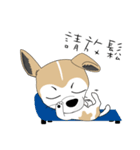 Families with dog Scooby（個別スタンプ：18）