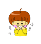 apple's girl（個別スタンプ：8）
