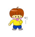 apple's girl（個別スタンプ：9）