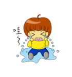 apple's girl（個別スタンプ：16）