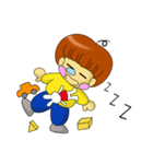 apple's girl（個別スタンプ：18）