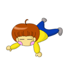 apple's girl（個別スタンプ：19）