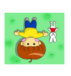 apple's girl（個別スタンプ：23）