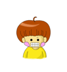 apple's girl（個別スタンプ：27）