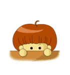 apple's girl（個別スタンプ：37）
