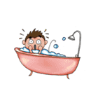 The Happy Baby ＆ Family（個別スタンプ：9）
