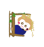 おさるハウス（個別スタンプ：21）