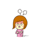 Loving young couple（個別スタンプ：23）