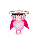 pink pink Owl（個別スタンプ：18）