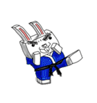 ブロックうさぎ（個別スタンプ：24）