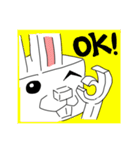 ブロックうさぎ（個別スタンプ：33）